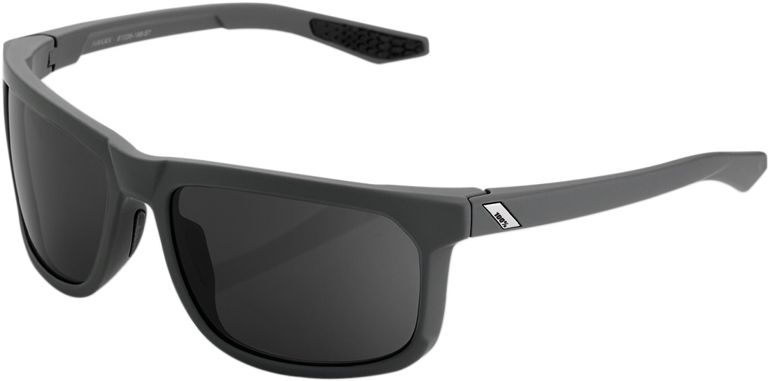 Hakan Sunglasses Gray w/ Smoke Lens - Click Image to Close