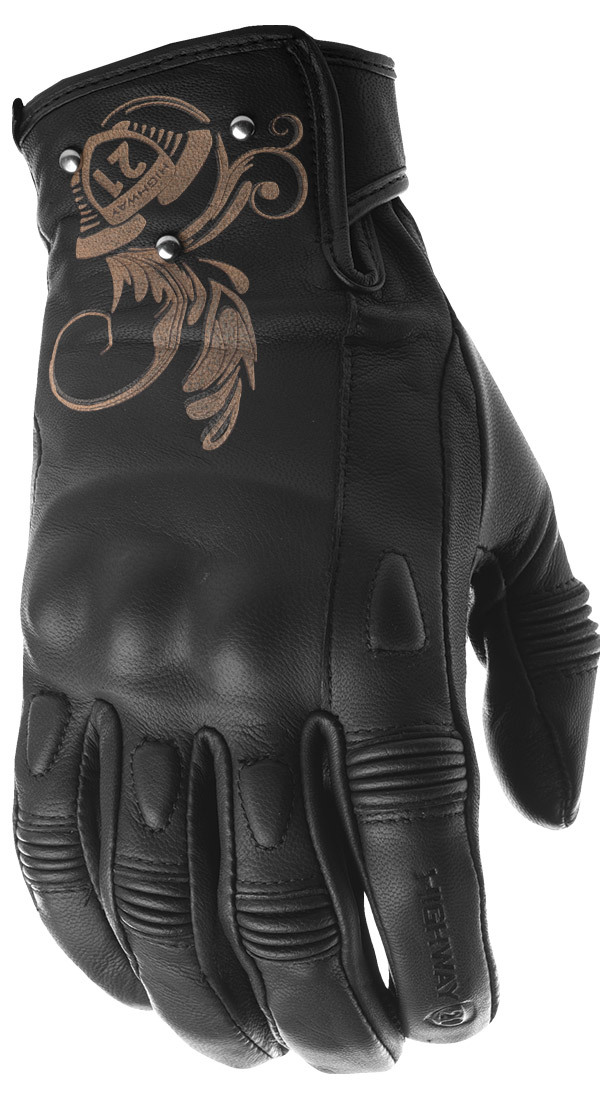 Women's Black Ivy Riding Gloves Black Small - Click Image to Close