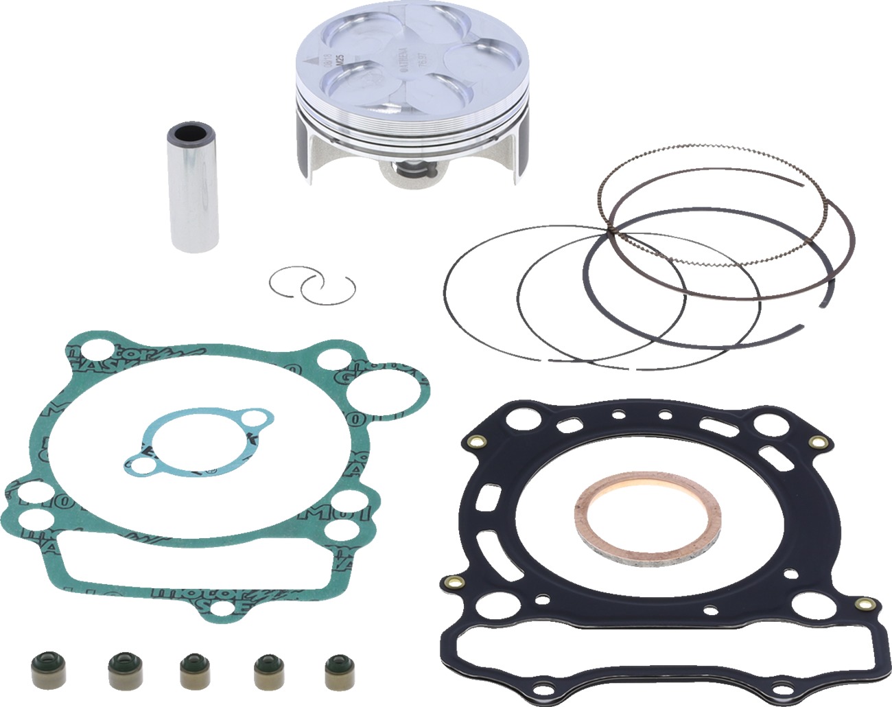 Piston & Top End Gasket Kit 'B' - For 08-13 Yamaha WR250F YZ250F - Click Image to Close