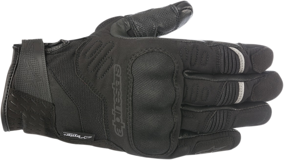 C-30 Drystar Street Riding Gloves Black/Gray X-Large - Click Image to Close