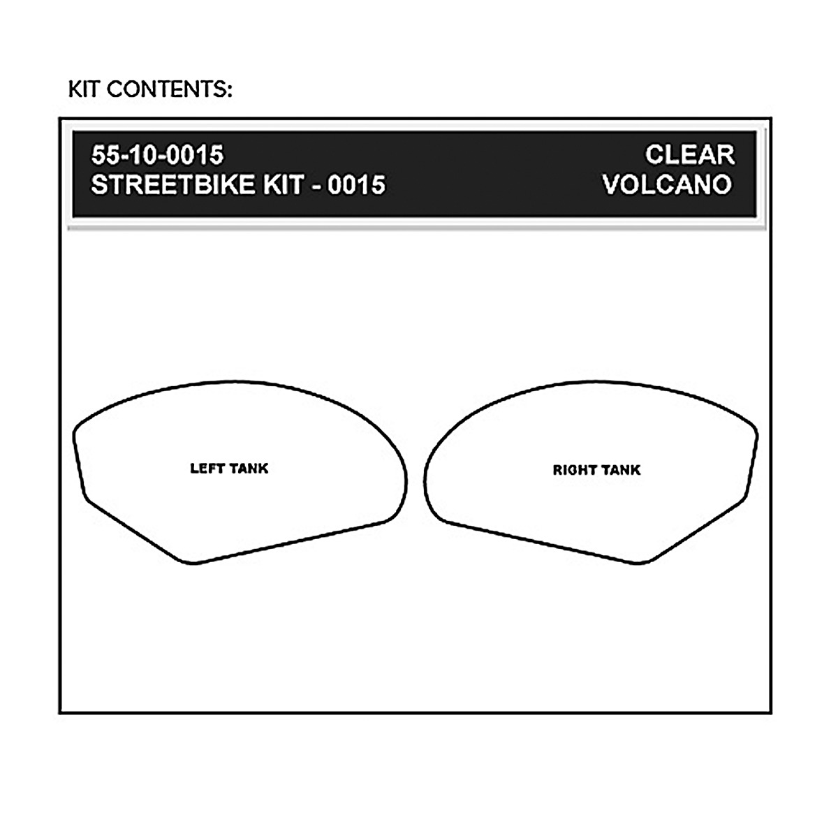 Tank Protectors - Tank Kt-Clr Rc51 01-06 - Click Image to Close