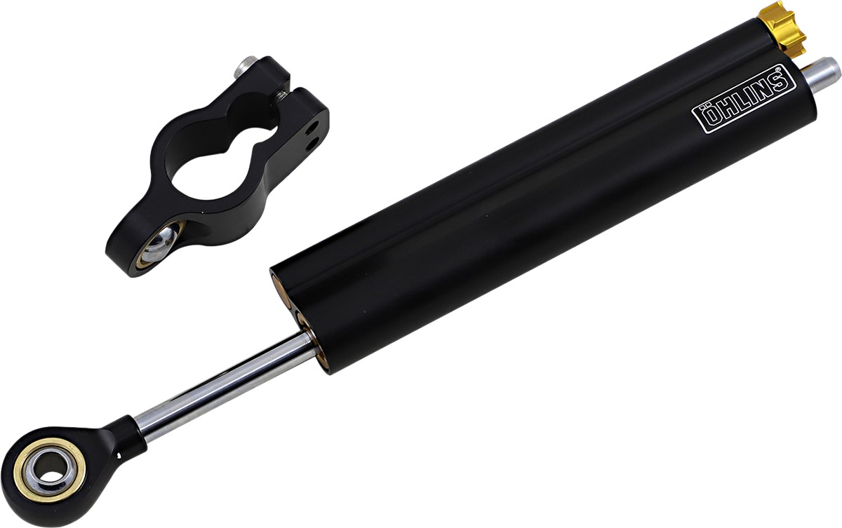 Universal 63mm Ohlins Black Line Piston Type Steering Damper - Click Image to Close