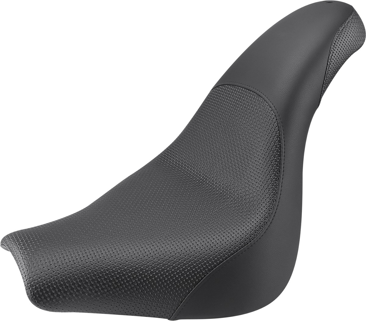 Profiler Basketweave 2-Up Seat Black Gel Lowest - For 18-20 Harley FXBR/S - Click Image to Close