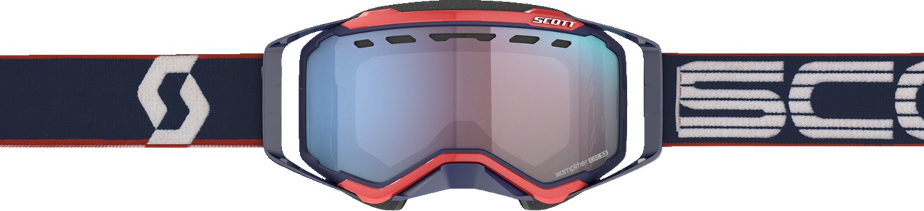 Prospect Snow Cross Goggle - Prspct Sx Retro Bl/Rd Bl Snow - Click Image to Close