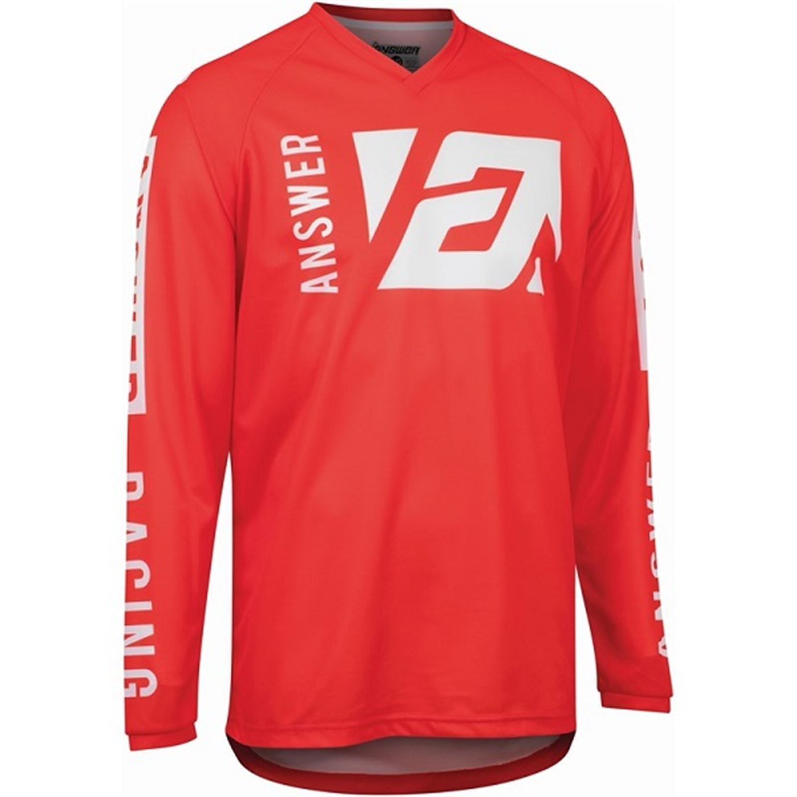 Syncron Merge Jersey Red/White Youth - Small - Click Image to Close