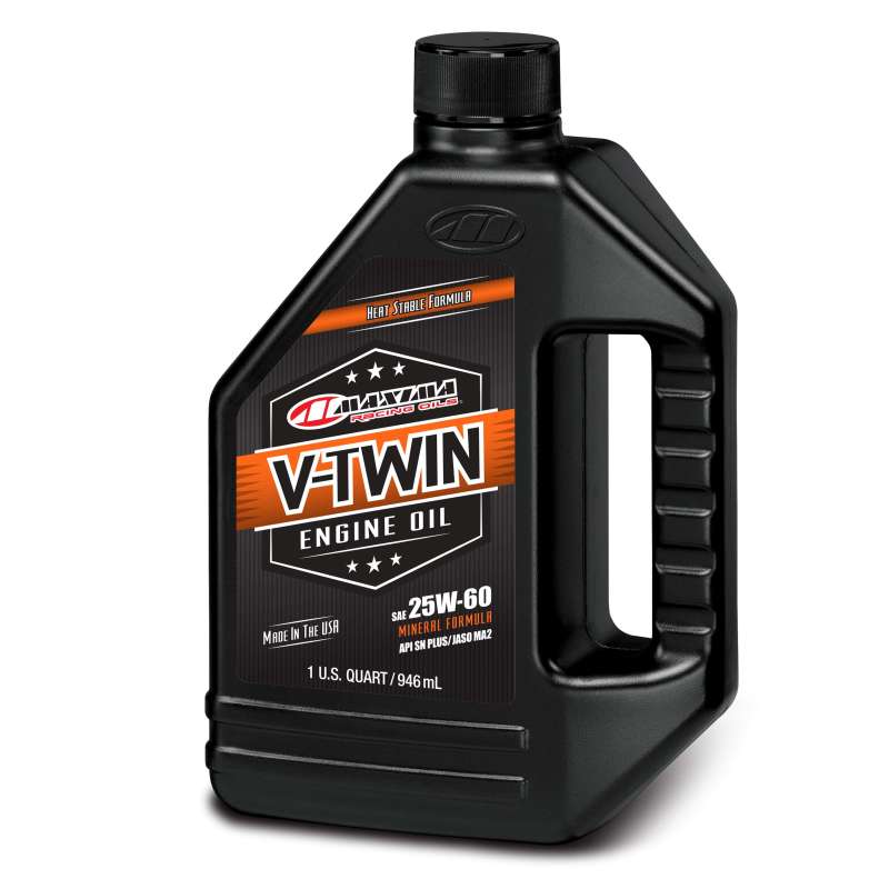 V-Twin Mineral Engine Oil - V-Twin Mineral 25W60 Qt - Click Image to Close