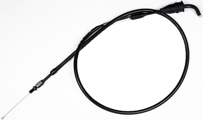 Black Vinyl Throttle Cable - For 02-18 Yamaha YZ85 - Click Image to Close