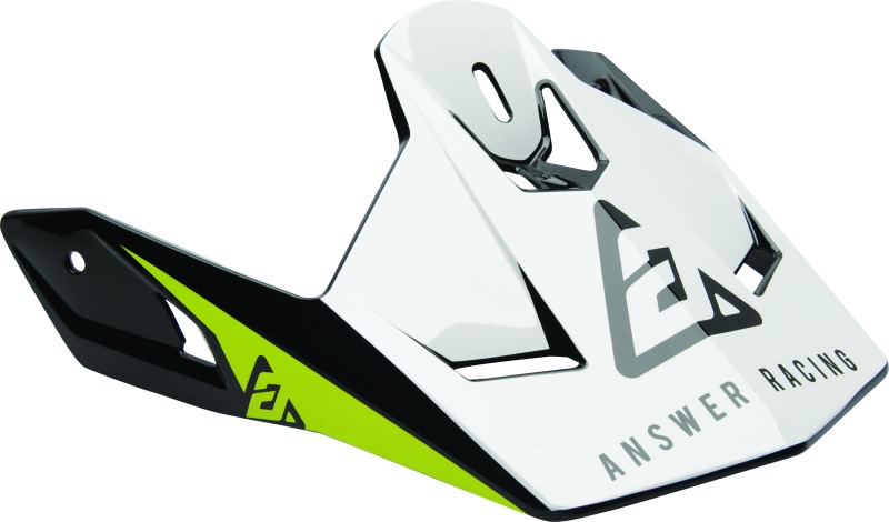 Answer AR1 Swish Visor - Green/Hyper Acid/White - Click Image to Close