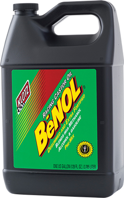 Benol Racing 2T Castor Oil - 1 Gallon - Click Image to Close