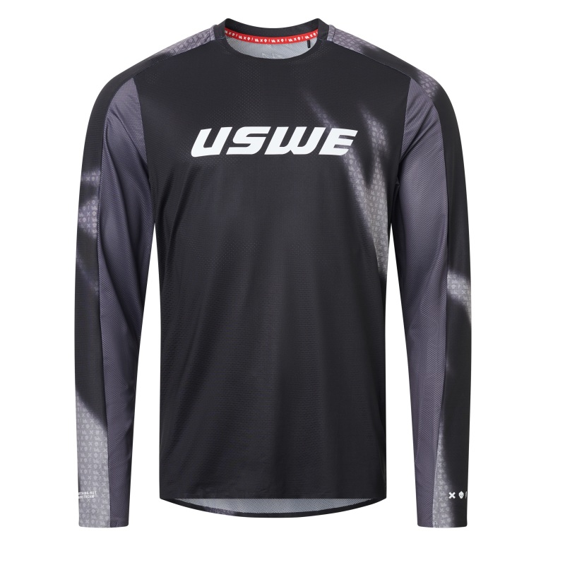 USWE Kalk Off-Road Jersey Adult Black - XL - Click Image to Close