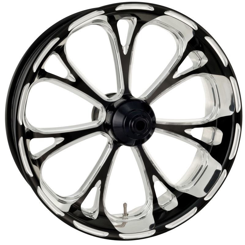 18x5.5 Forged Wheel Virtue - Contrast Cut Platinum - Click Image to Close