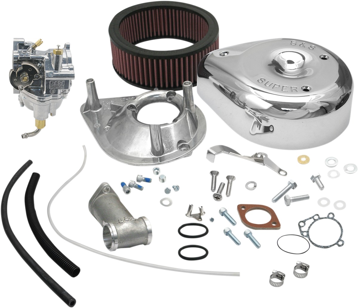 Super E Shorty Super Carburetor Kits - Super E Carb Kit 55-65B.T. - Click Image to Close