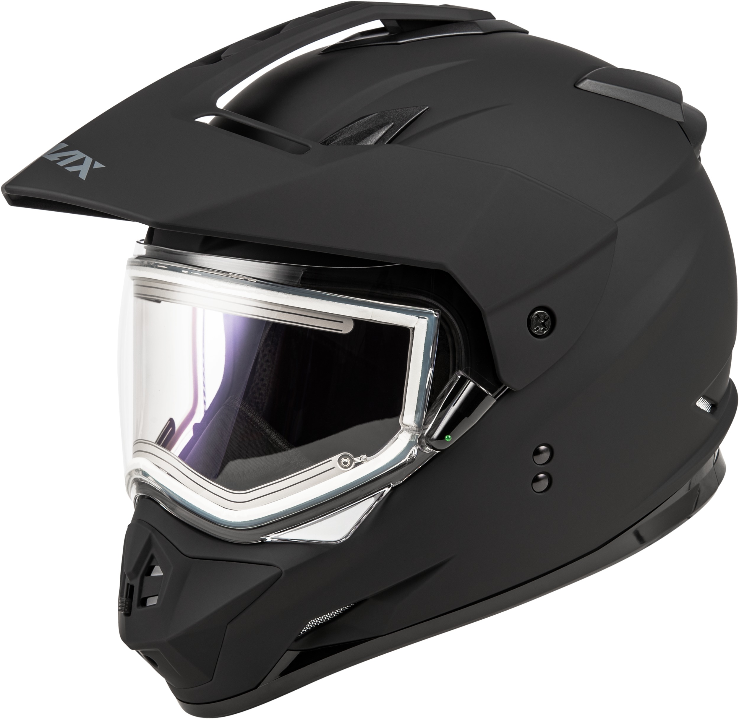 GMAX GM-11S Snow Helmet with Electric Shield Matte Black Small - Electric Shield Snow Helmet For GMAX GM-11S - Click Image to Close