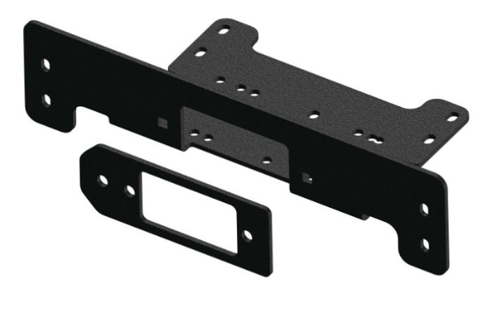 KFI 17-23 Kawasaki Mule 400 SX/ XC Winch Mount - Click Image to Close