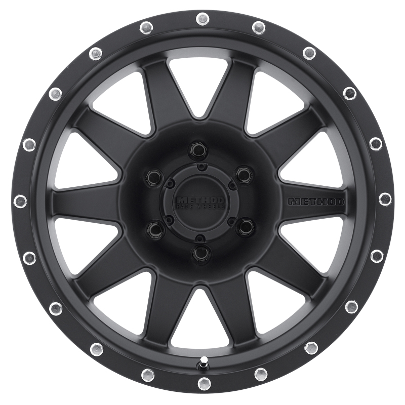 MR301 The Standard 18x9 +18mm Offset 6x135 94mm CB Matte Black Wheel - Click Image to Close