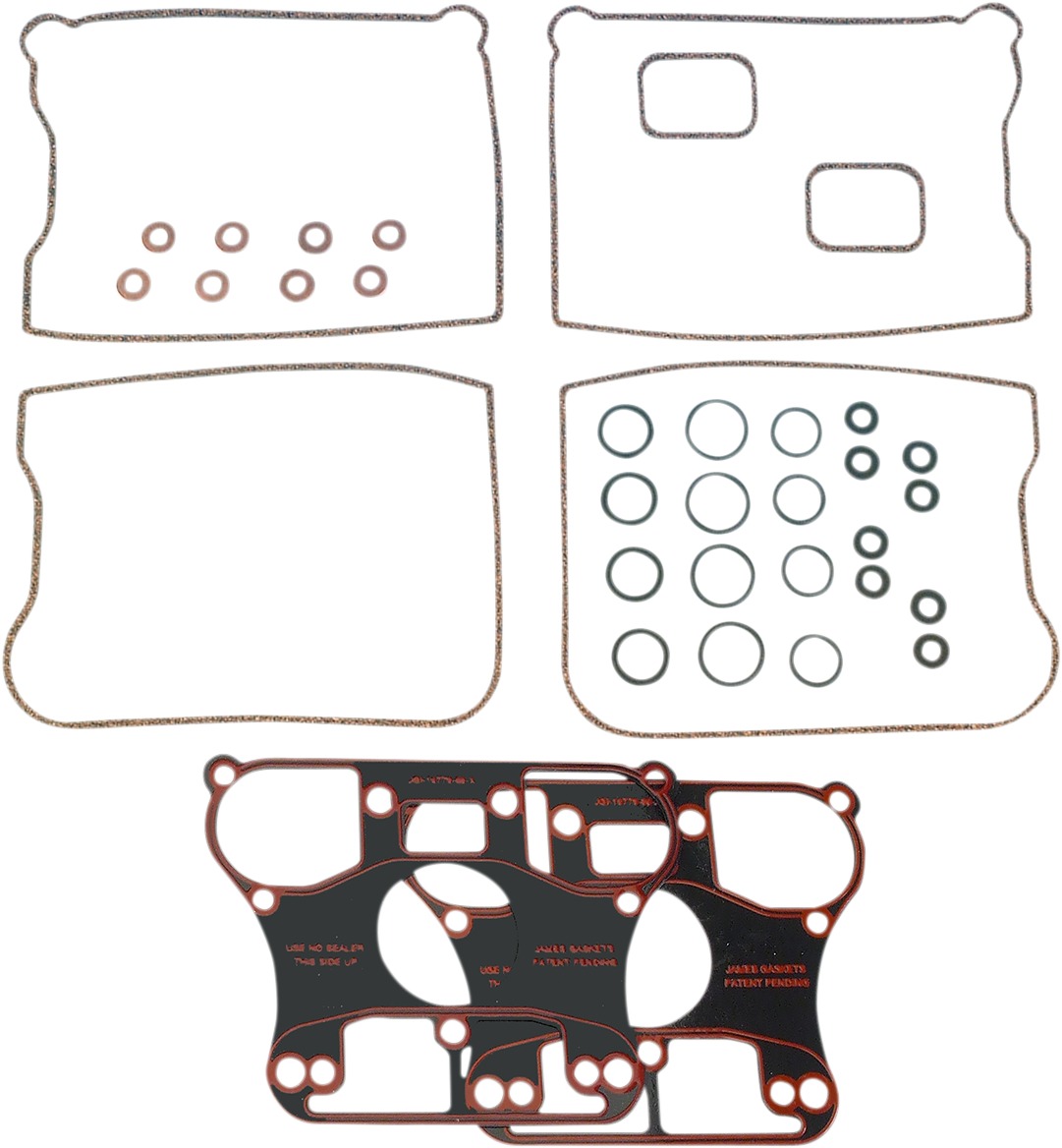 Rocker Gasket Kit by James Gaskets - Big Twin Models - Click Image to Close