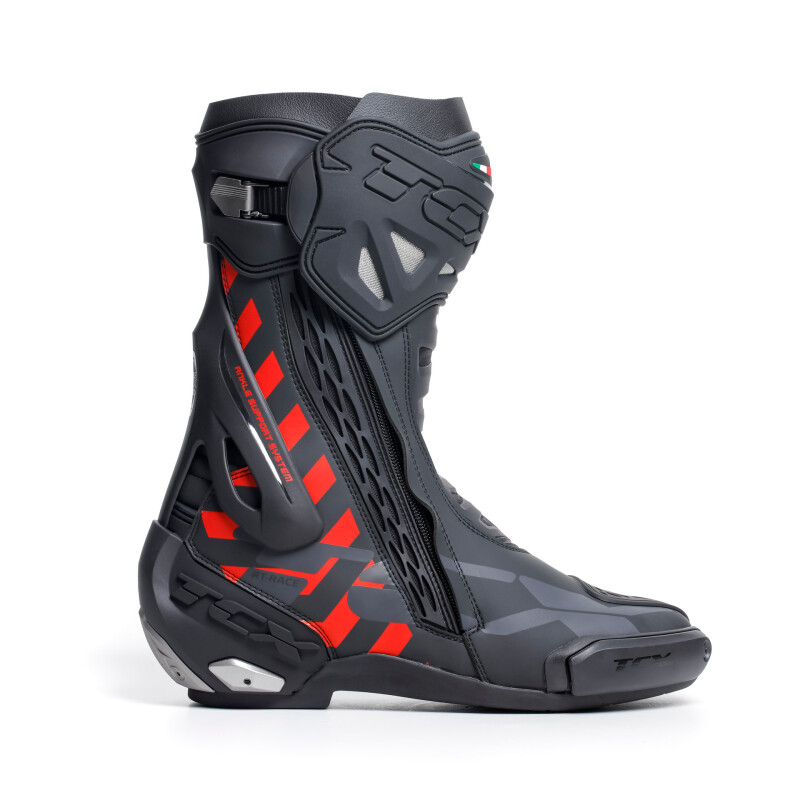 TCX RT-Race Boot Black/Red Size 41 - Black/Red motorcycle boot, Size 41 - Click Image to Close