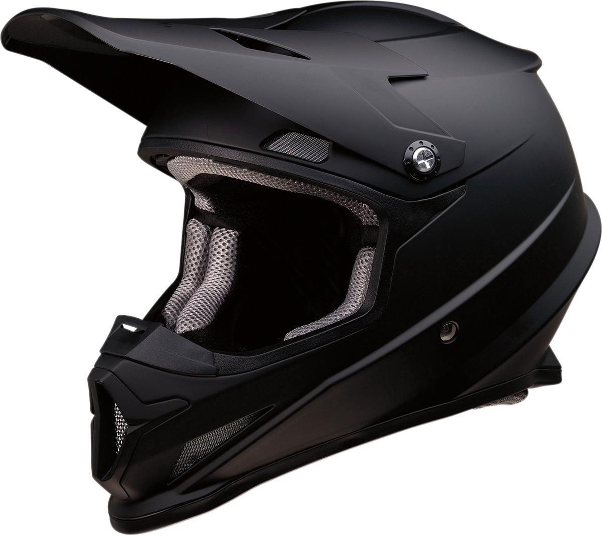 Rise Full Face Offroad Helmet Matte Black 2X-Large - Click Image to Close