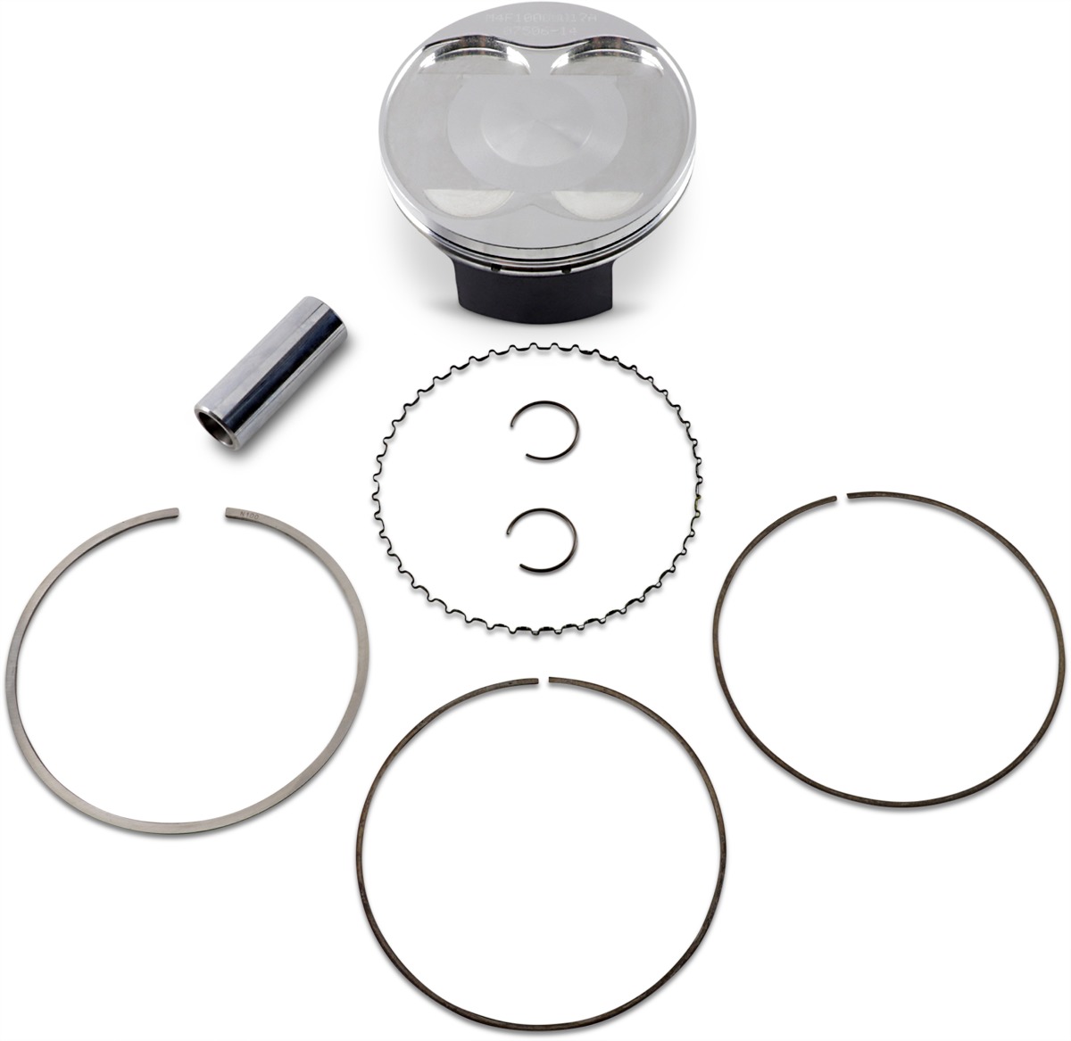 Piston Kit 99.96mm - For 05-07 Suzuki RMZ450 - Click Image to Close