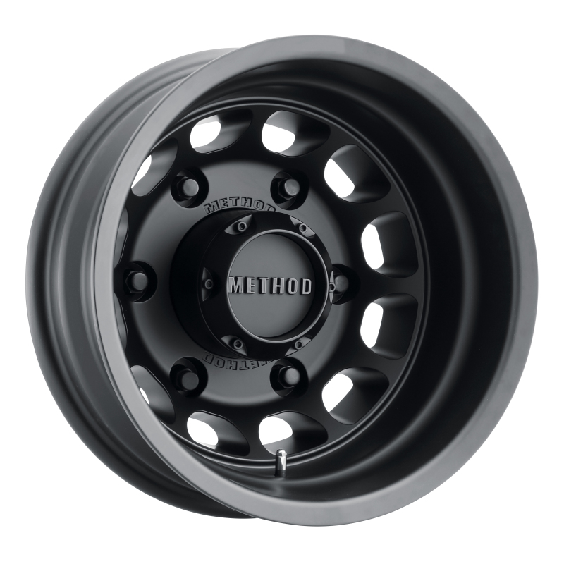 MR901 - REAR 16x5.5 -138mm Offset 6x205 161.04mm CB Matte Black Wheel - Click Image to Close