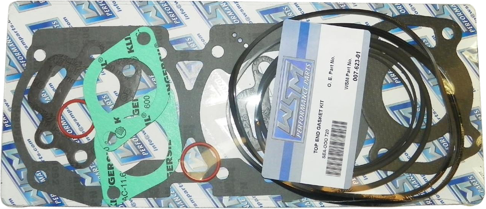 WSM Top End Gasket Kit Fits 1995-2005 Sea-Doo - Click Image to Close