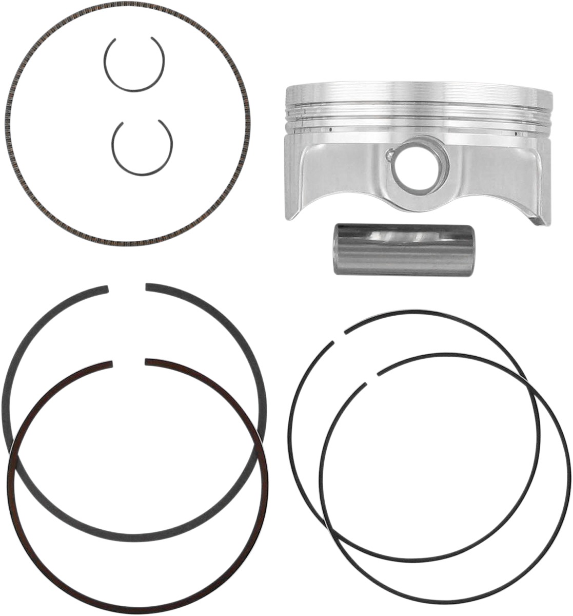 Wiseco 4882M07700 Standard Piston Kit Fits Yamaha Dirt Bike - Click Image to Close