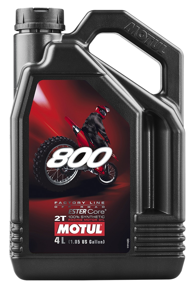 Motul 800 2T Off-Road Synthetic Oil 4L - Click Image to Close