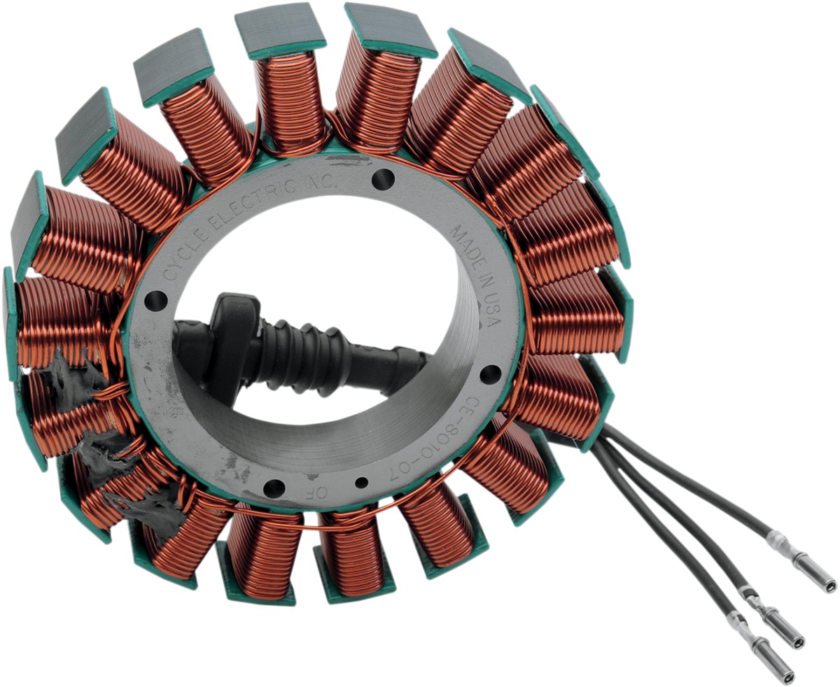 Stator - For 2007 Harley Softail Dyna Replaces #30017-07 - Click Image to Close