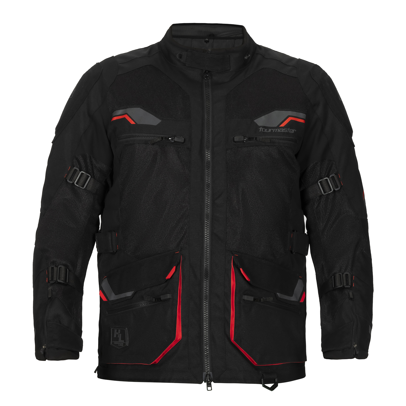 Ridgecrest Mesh Riding Jacket - Black Medium Tall - Click Image to Close