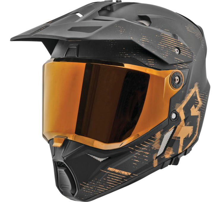 SS2600 Fame and Fortune Helmet Black/Gold - XL - Click Image to Close