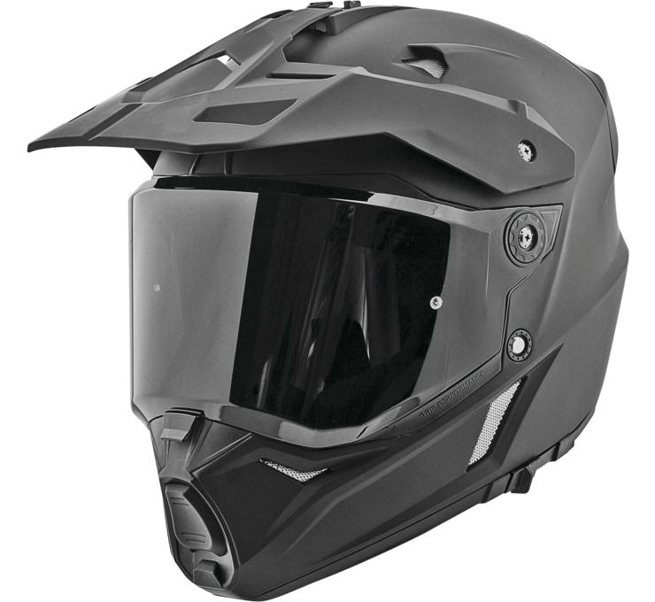 SS2600 Solid Speed Helmet Matte Black - Large - Click Image to Close