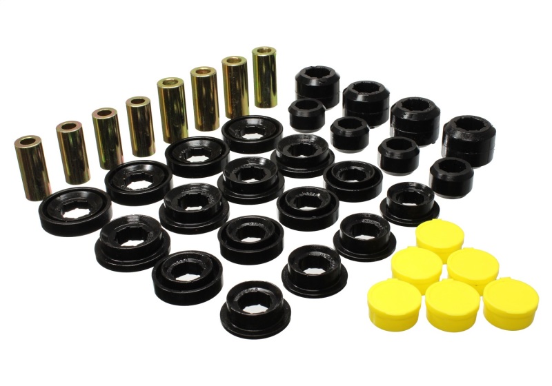 03-09 Ram 1500 Pickup 4WD Control Arm Bushing Set - Black - Click Image to Close