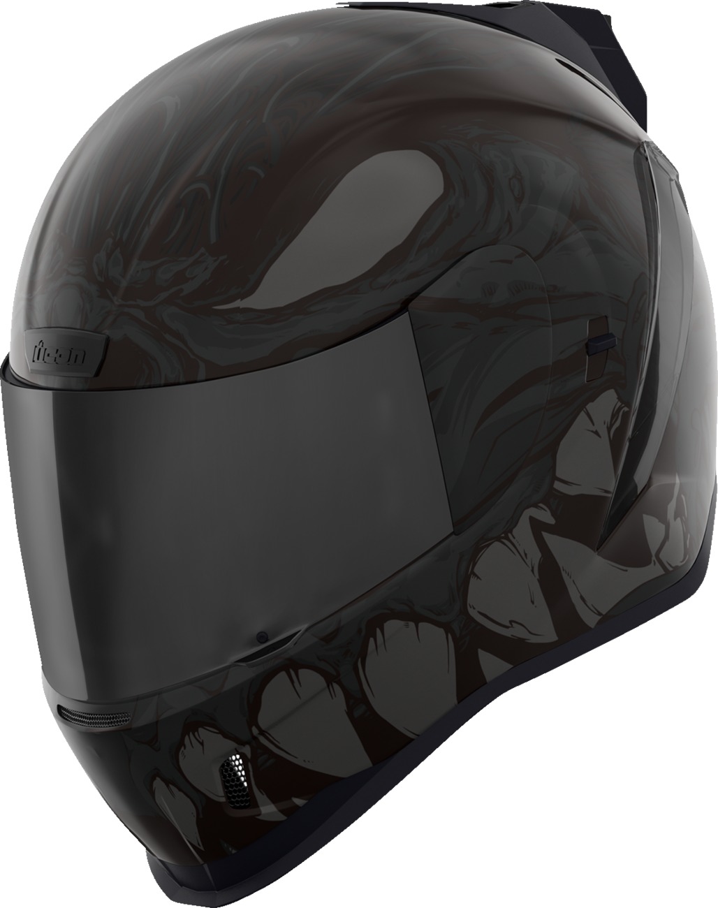 ICON Airform Manik'RR MIPS Helmet - 2XL, Dark Black - Full-face helmet with MIPS and DropShield - Click Image to Close