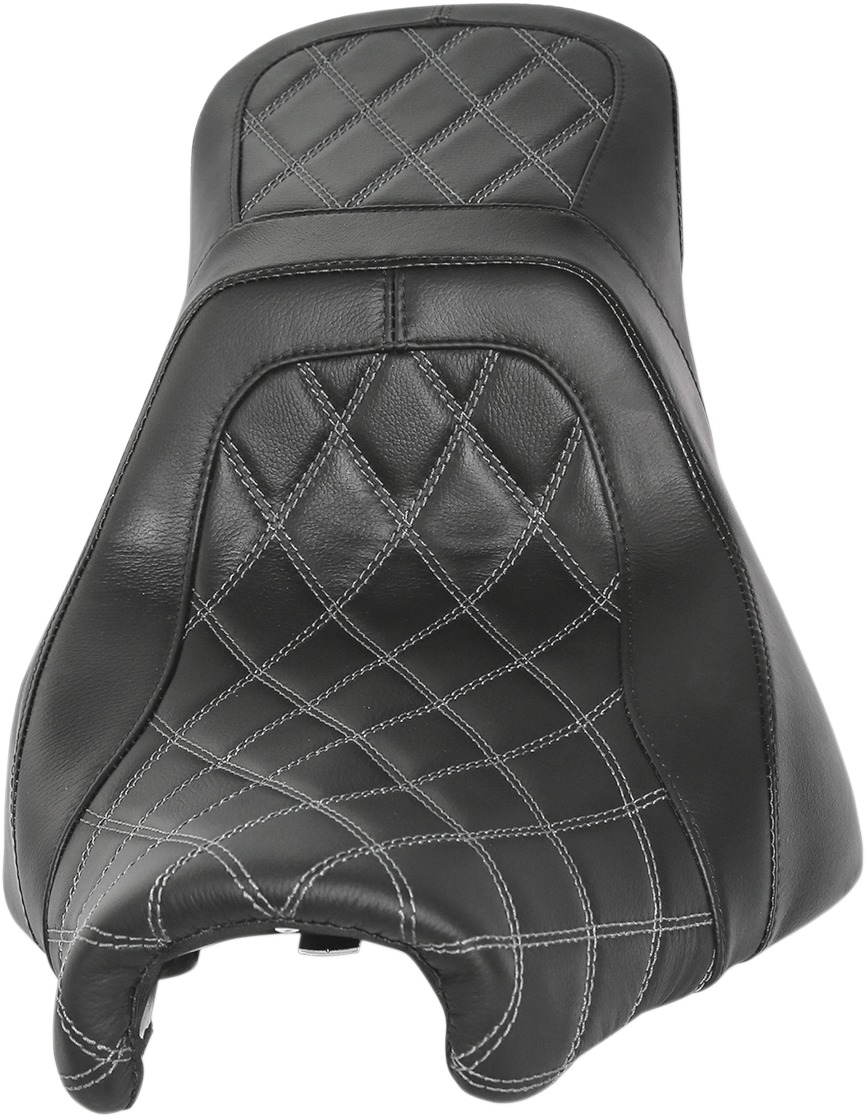 Weekday 2-Up IST Diamond Seat Air Low&Back - For 18-19 Harley Breakout - Click Image to Close