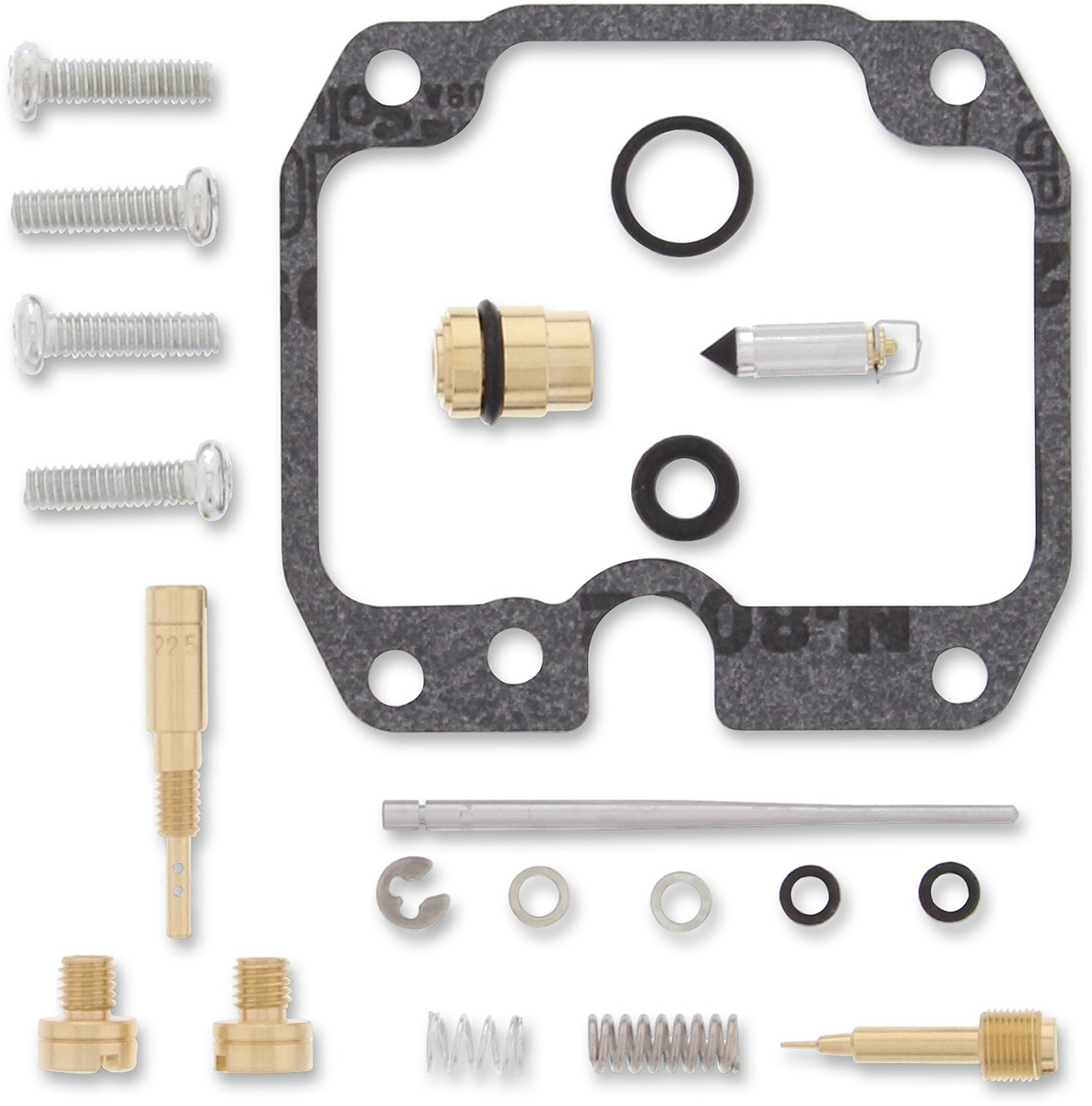 ATV Carburetor Repair Kit - For 07-11 Kawasaki KLF250 Bayou - Click Image to Close