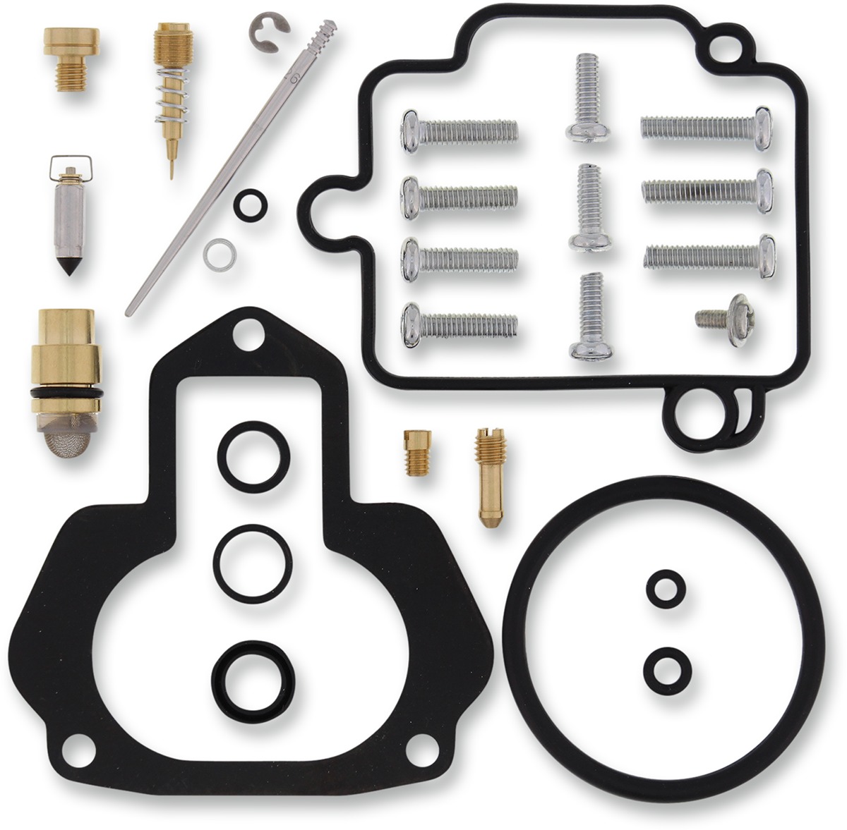 ATV Carburetor Repair Kit - For Yamaha Big Bear 350 YFM350 Moto4 - Click Image to Close