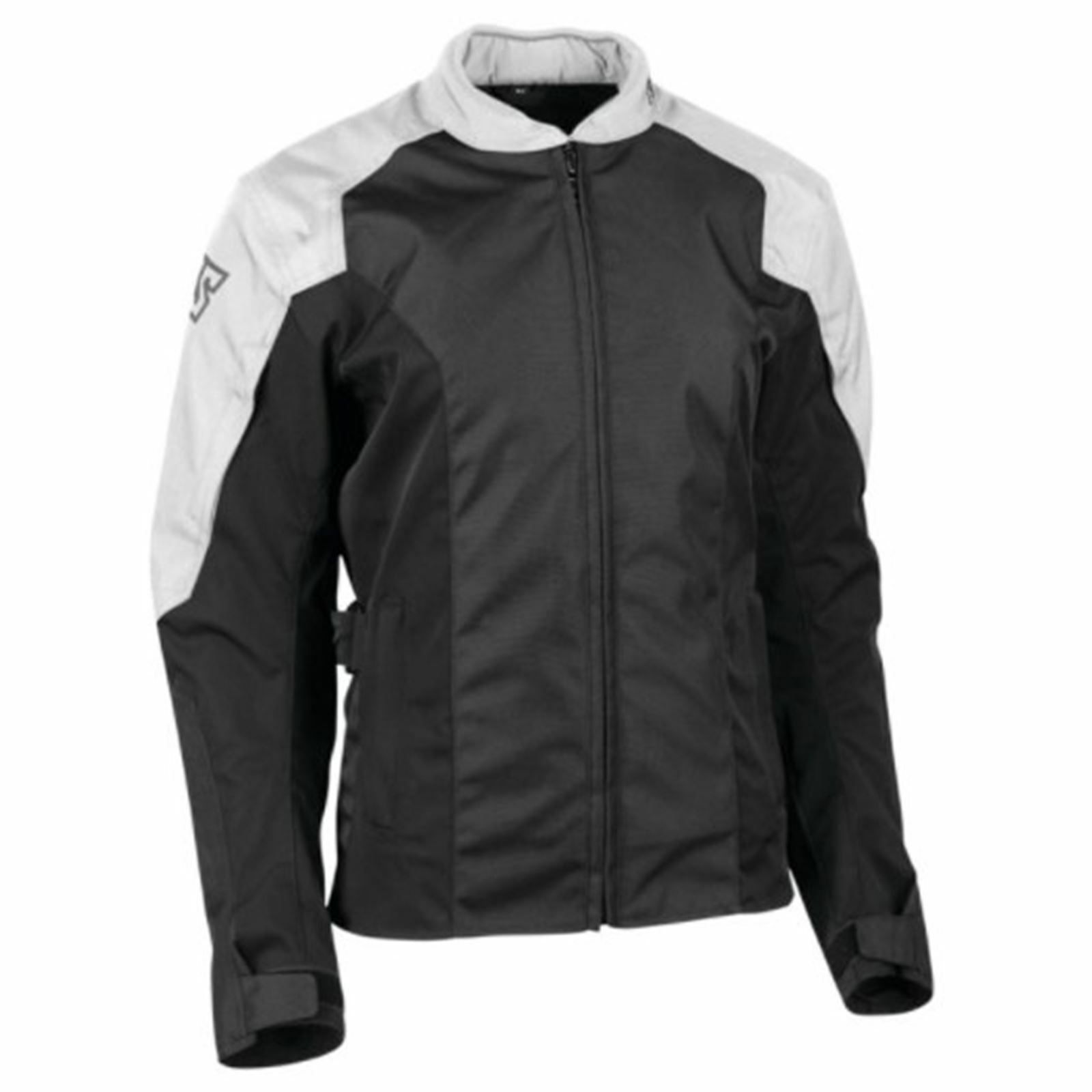 Mad Dash Jacket Black/White Womens - 2XL - Click Image to Close