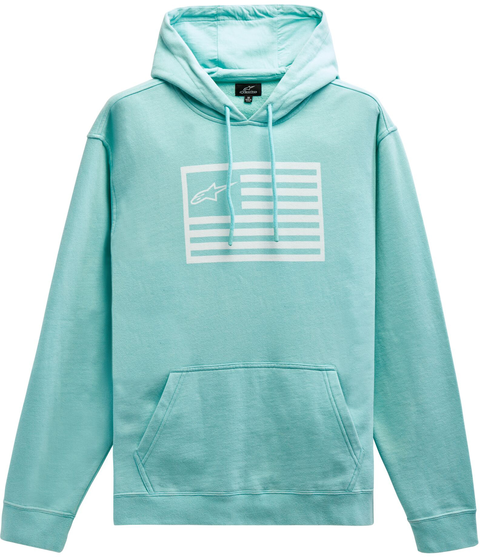 Artifact Hoodie Light Aqua Small by Alpinestars - Light Aqua Hoodie, Size Small - Click Image to Close