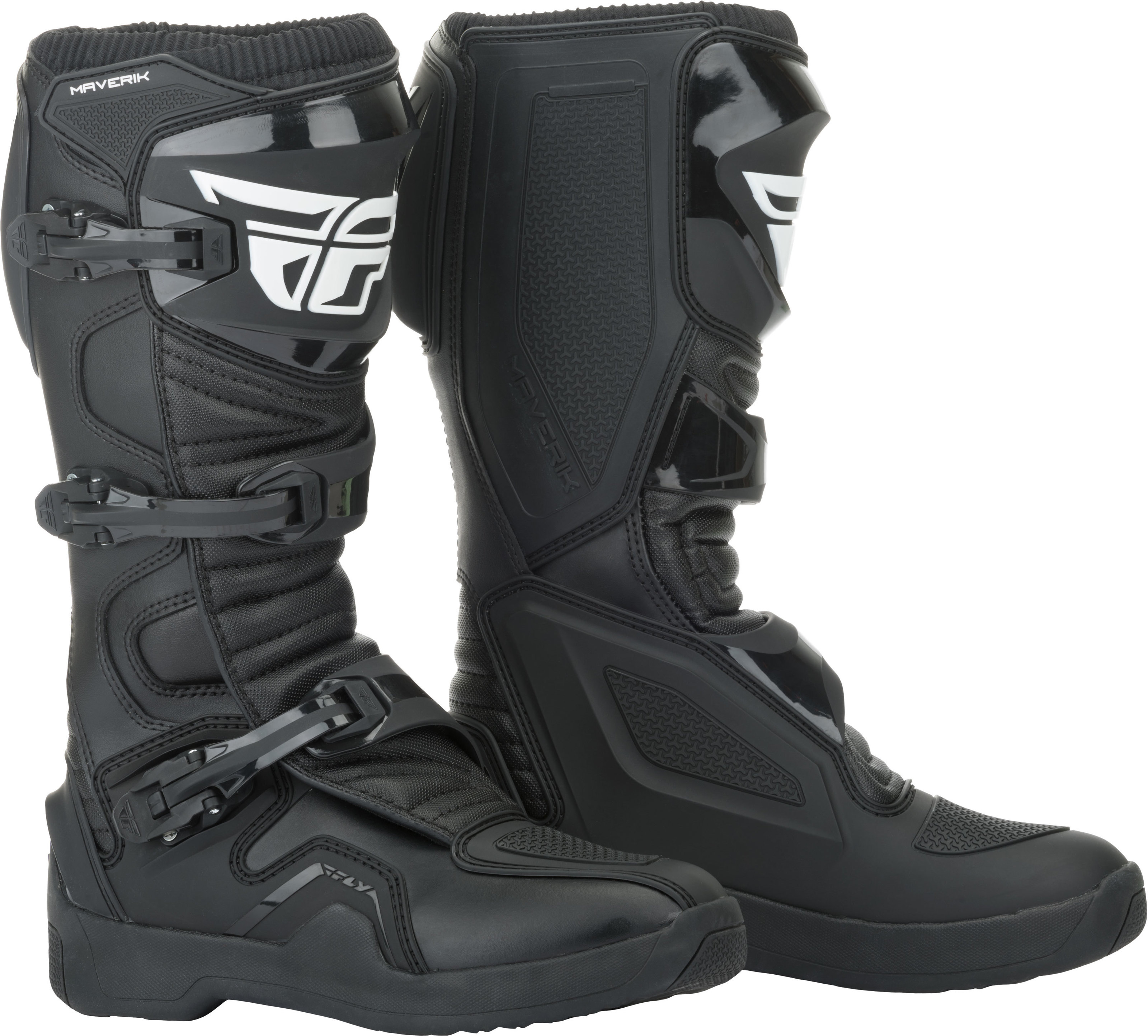 Maverick Boots Black US 11 - Click Image to Close