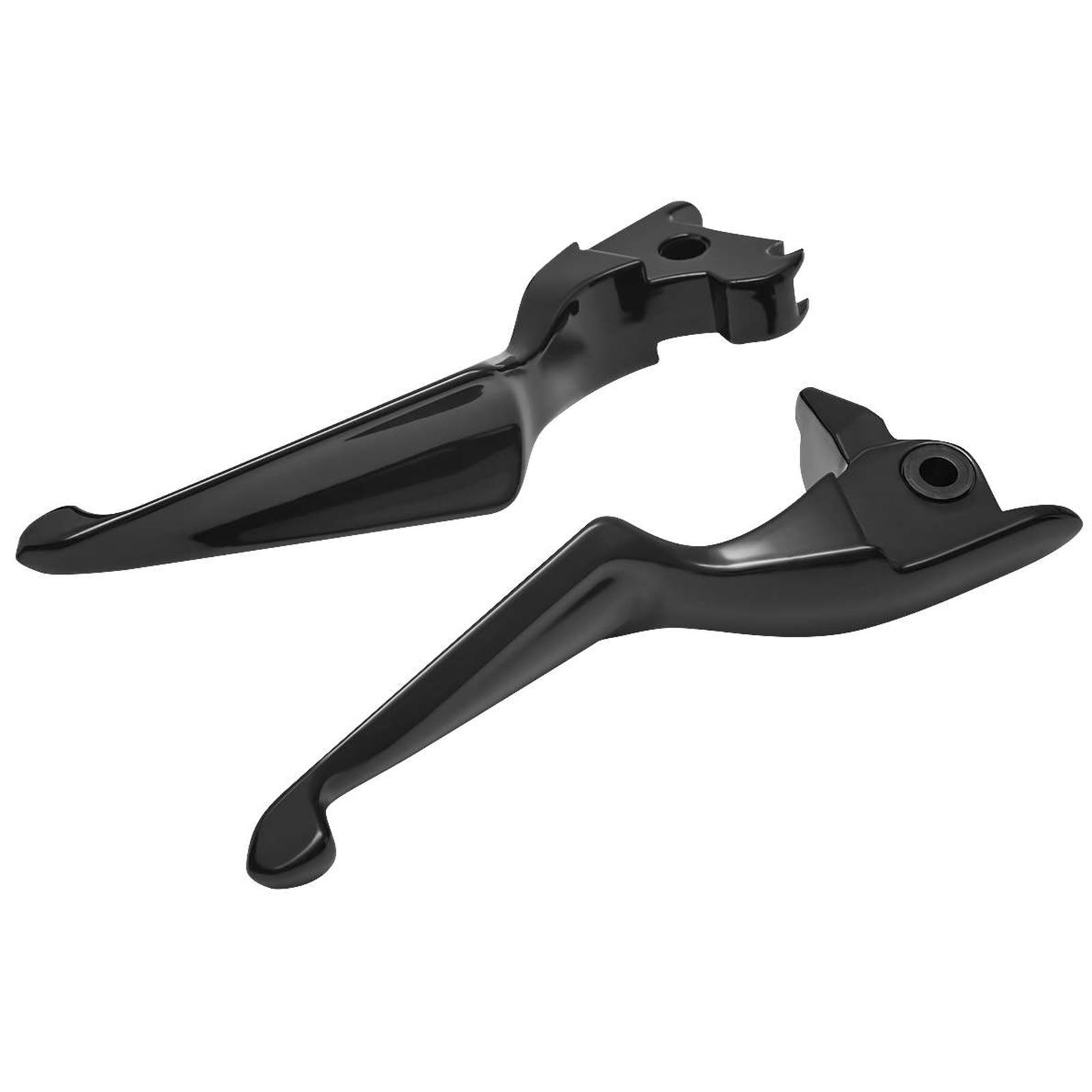 Boss Blades Lever Set 14-16 Touring Gloss Black - Click Image to Close