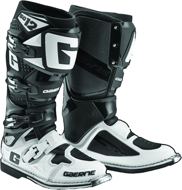 SG-12 Boots Black/White US 08 - Click Image to Close