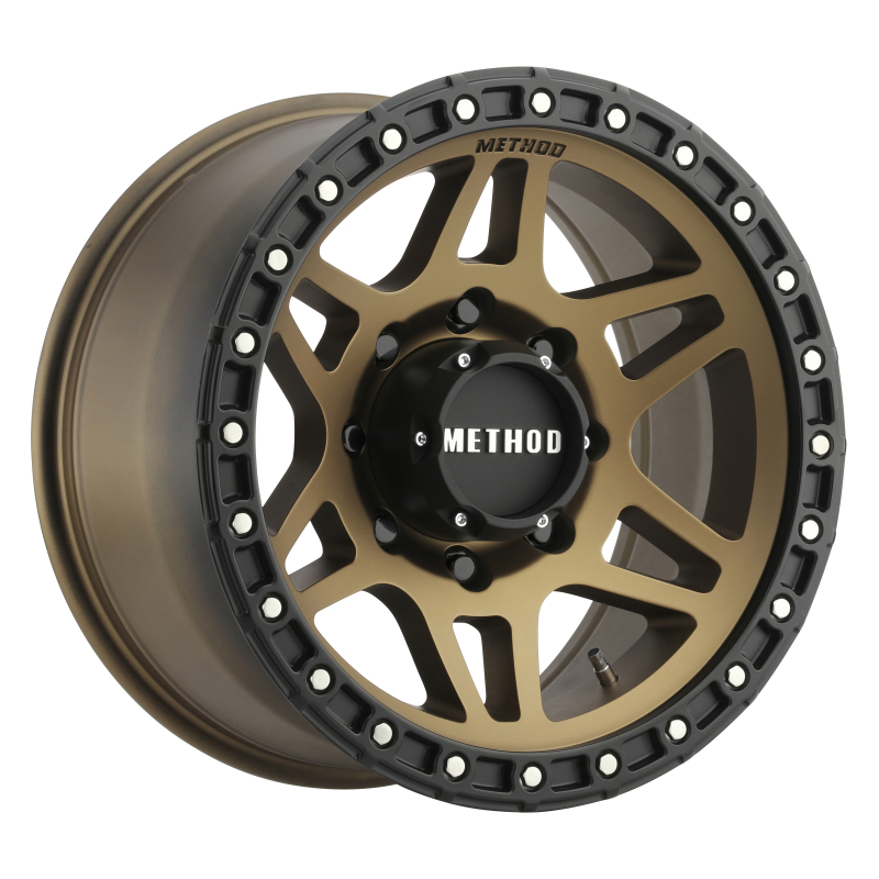 MR312 18x9 +18mm Offset 8x6.5 130.81mm CB Bronze/Black Street Loc Wheel - Click Image to Close