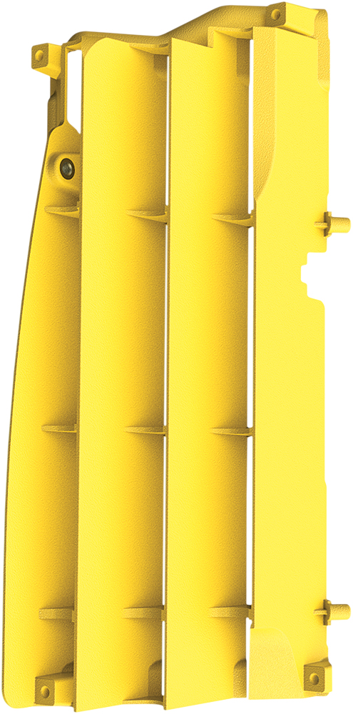 Radiator Louvers Yellow - For 08-17 Suzuki RMZ450 - Click Image to Close