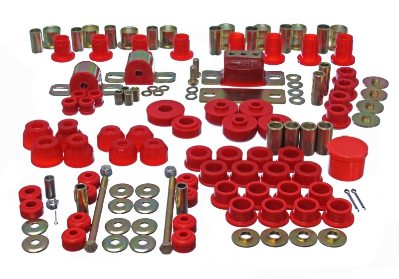 63-82 Chevrolet Corvette Red Hyper-flex Master Bushing Set - Click Image to Close