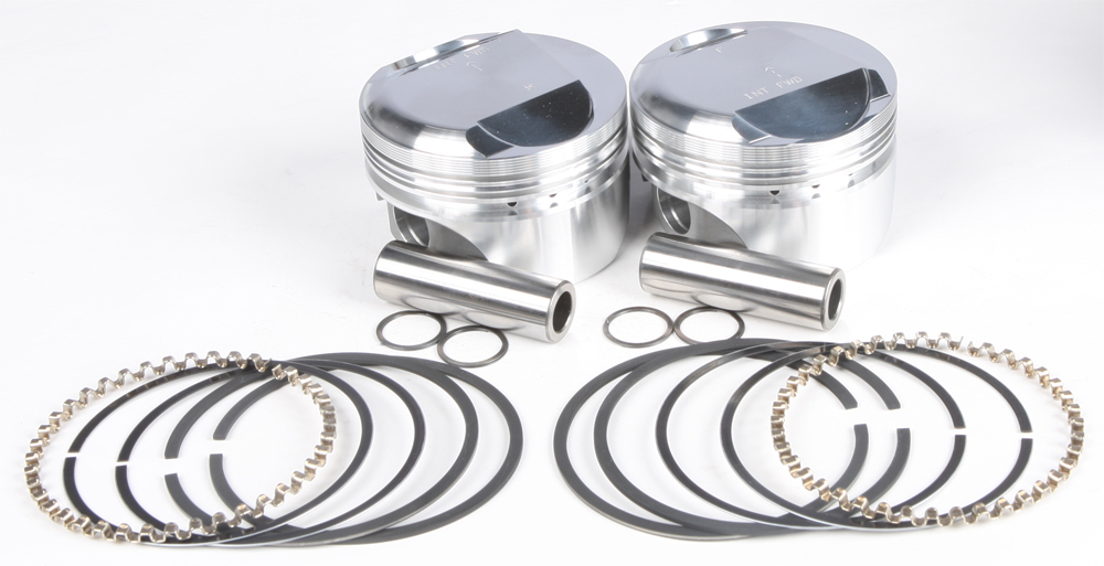 Forged Piston Kit EVO 80CI 10.5:1 +.010 - Click Image to Close