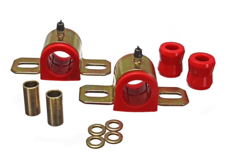 Energy Suspension 30mm Front Sway Bar Bushing Kit - Red For Jeep - Click Image to Close