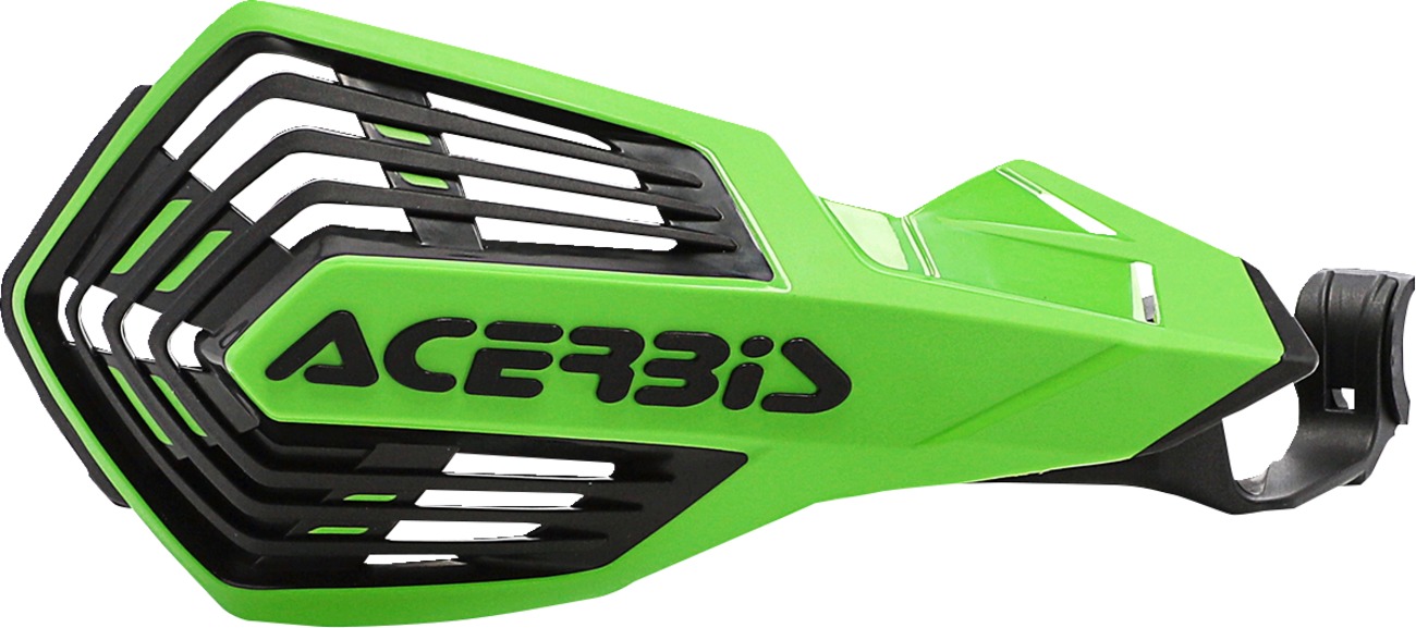 Acerbis K-Future Handguards Green/Black - Click Image to Close