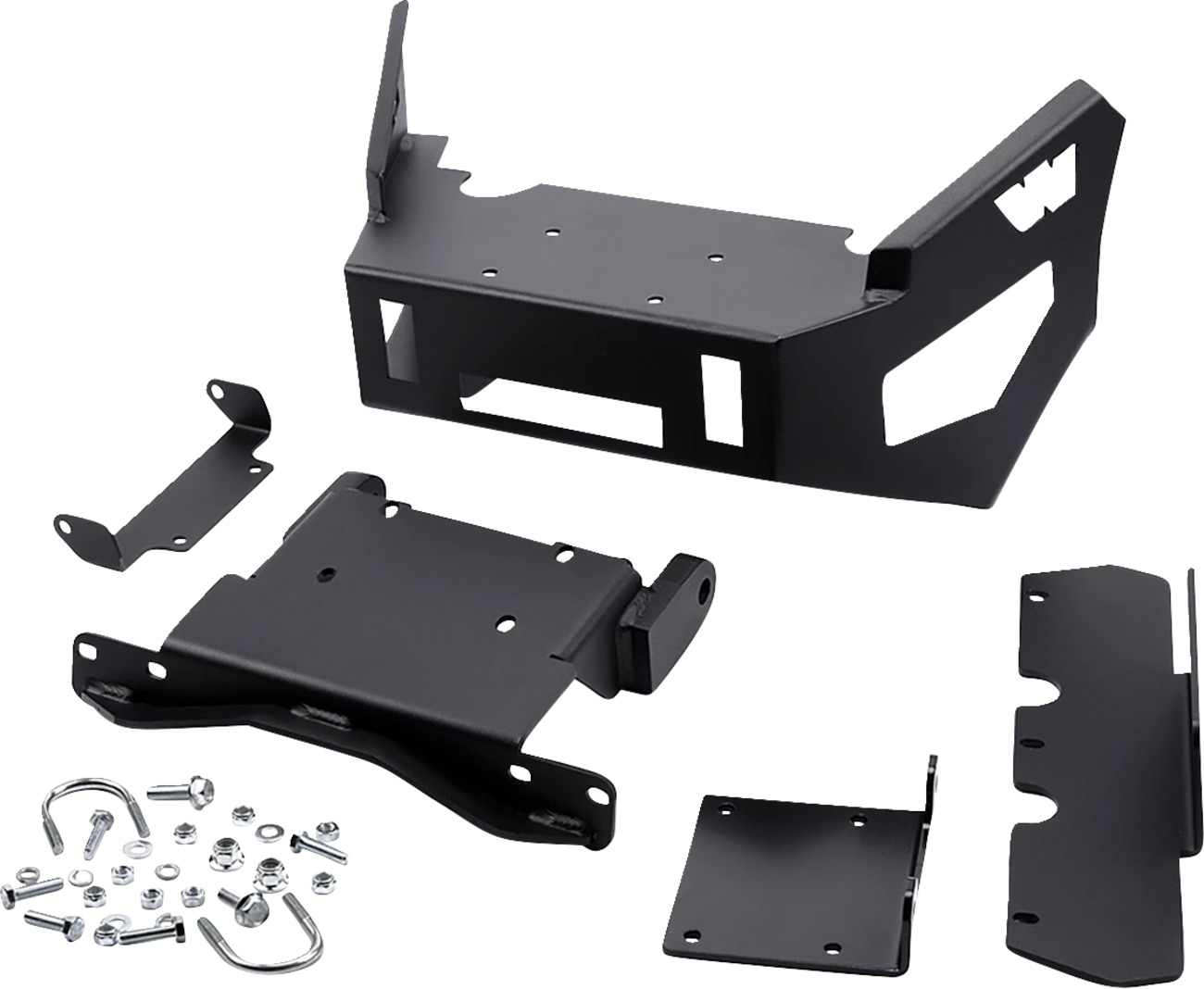 UTV Front Bumpers with Integrated Winch Mount - Utv Front Bumper W/ Wnch Mnt - Click Image to Close