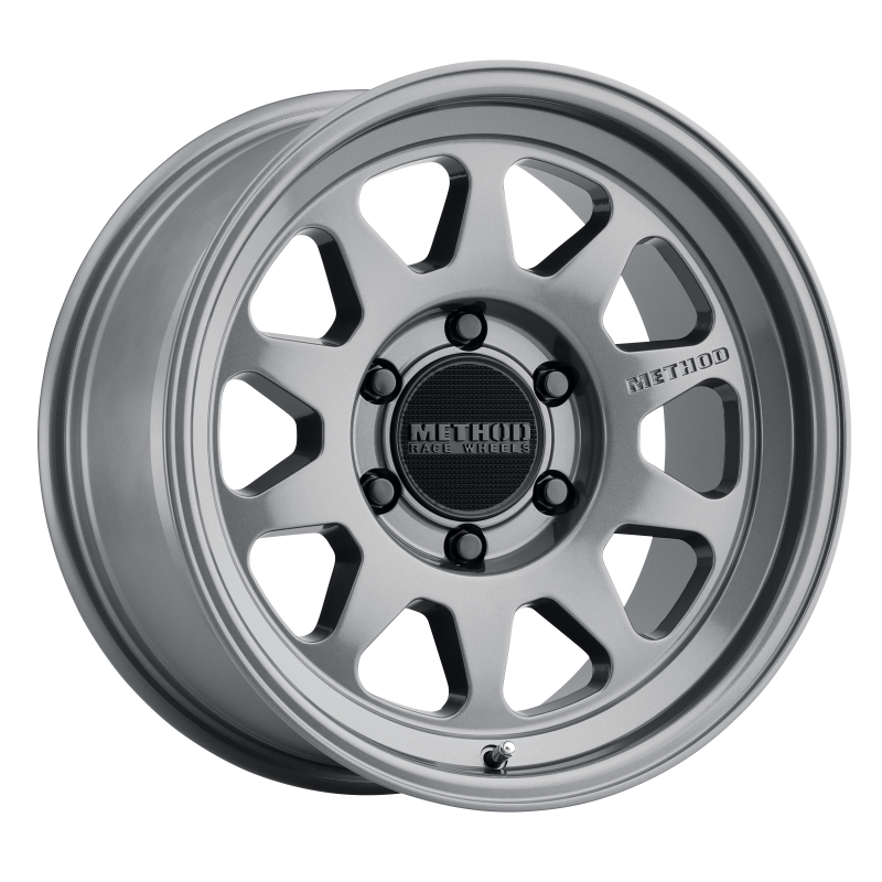 MR316 17x8.5 0mm Offset 6x135 87mm CB Gloss Titanium Wheel - Click Image to Close