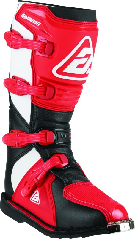 Answer AR1 Boot Black/Red Size 13 - Motocross boots in Black/Red, Size 13 - Click Image to Close